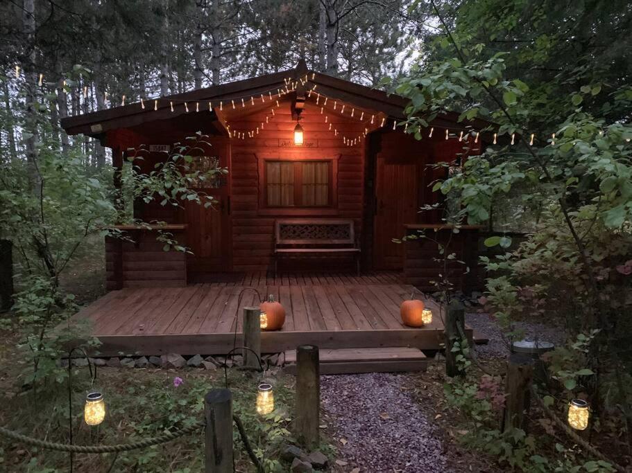 Fancy Fireflies Cabin Hayward Dış mekan fotoğraf